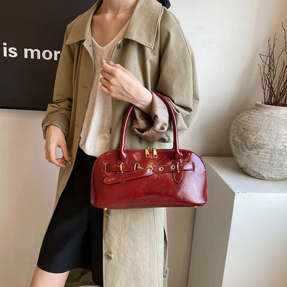 Sac portable rétro 4 coloris vue face
