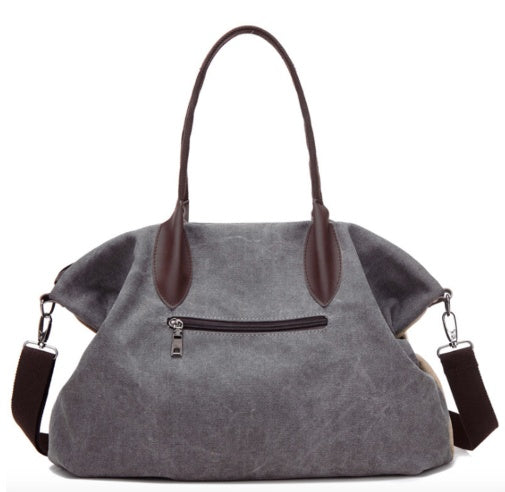Tote bag canard toile marron