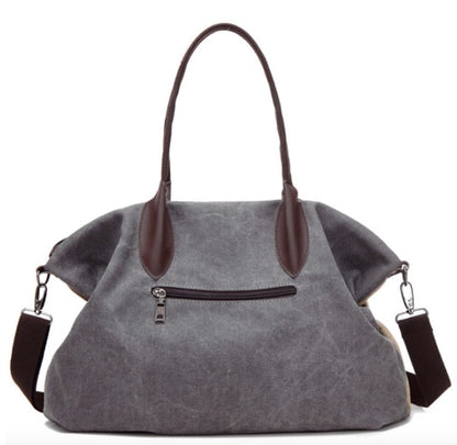 Tote bag canard toile marron