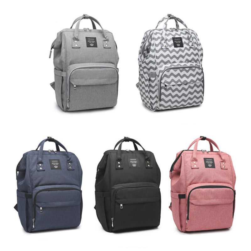 Sac maternité multifonction noir