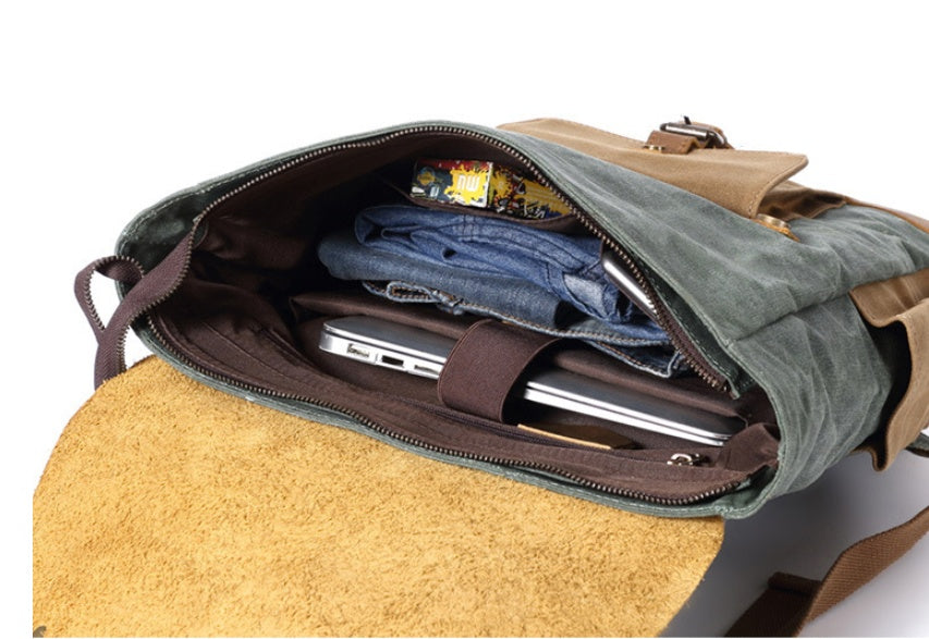 sac à dos vintage Detroit pour voyage