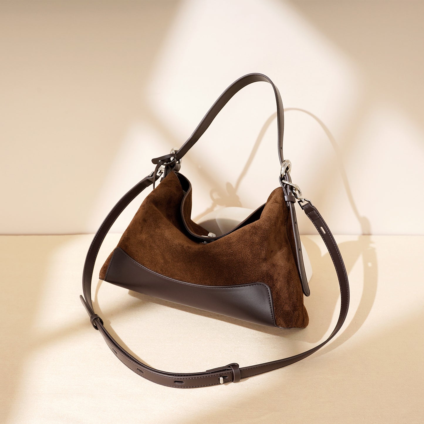 Sac commuter marron foncé