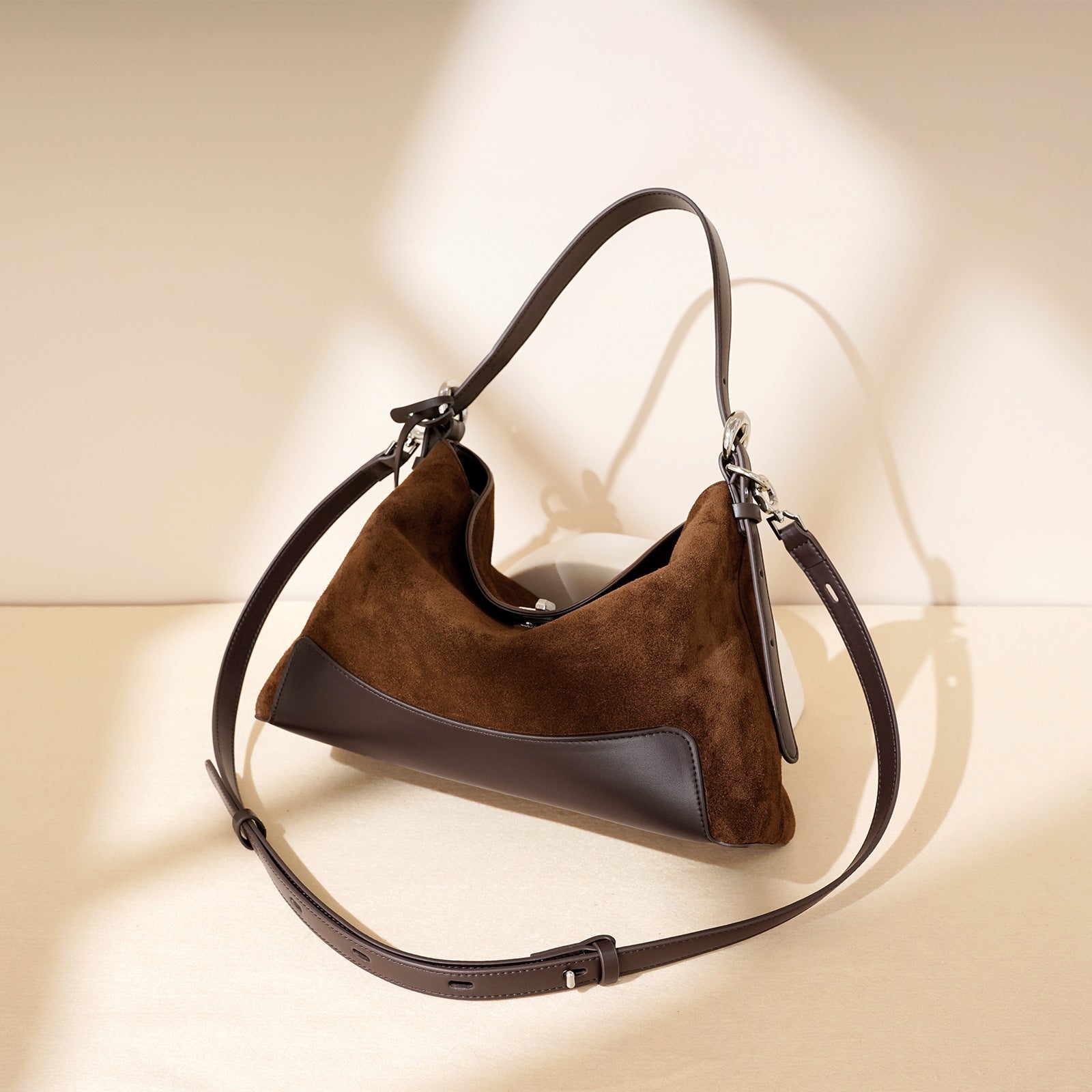 Sac commuter marron foncé