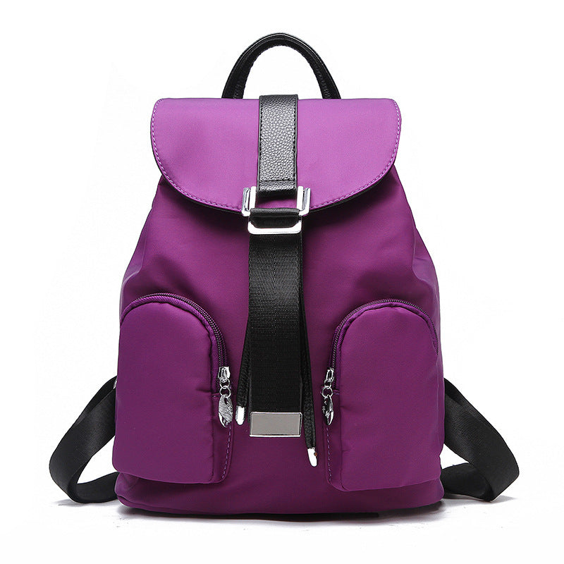 Sac dos femme contemporain vue profil