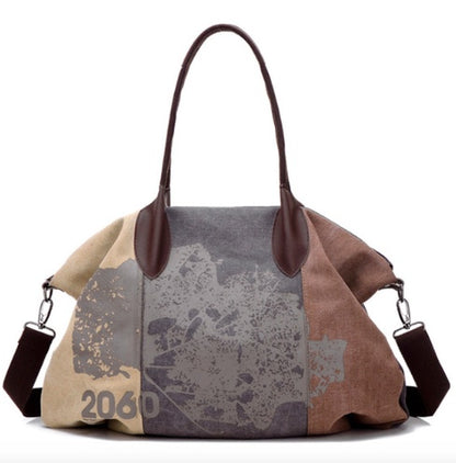 Tote bag toile vue intérieure
