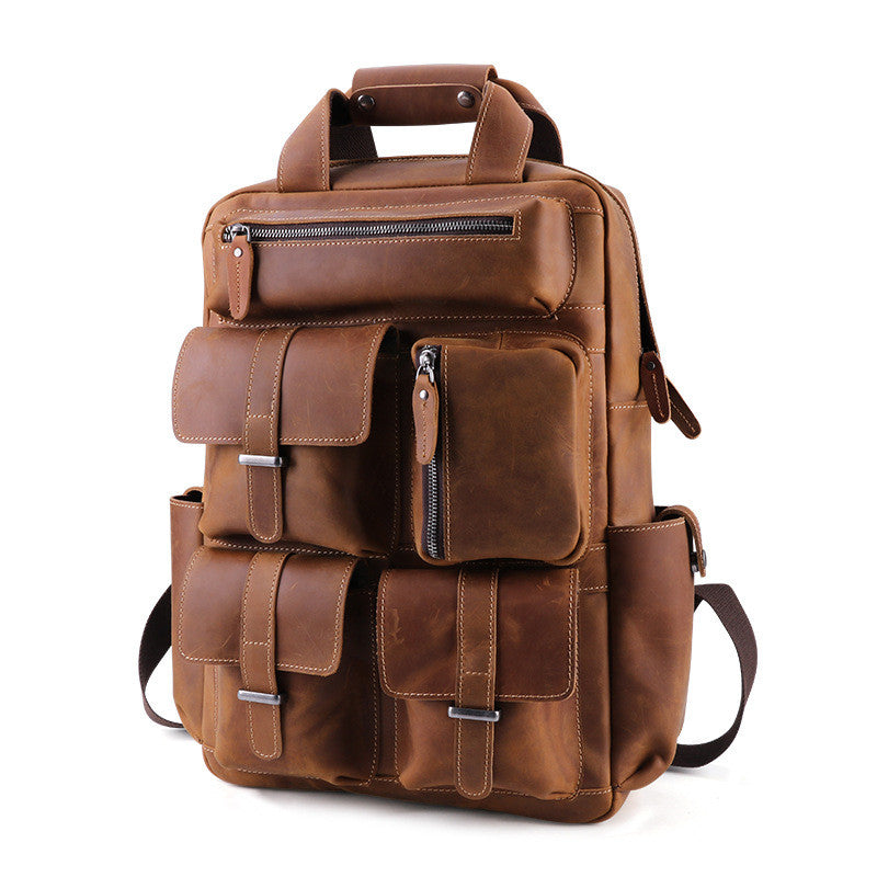 Intérieur organisé sac homme poches multiples stylos zippée compartiment professionnel