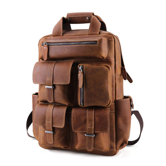 Intérieur organisé sac homme poches multiples stylos zippée compartiment professionnel