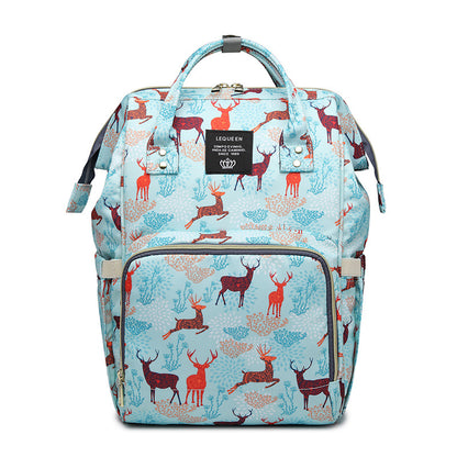 Sac maman portable vue intérieure