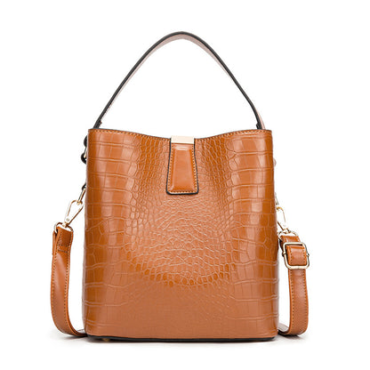 Sac seau PU or doré