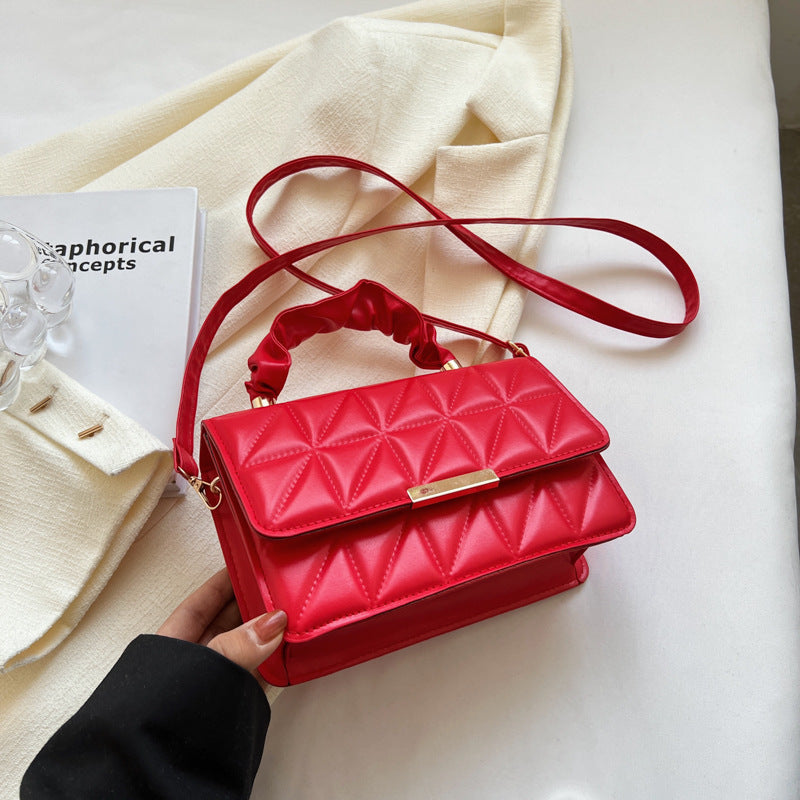 Sac bandoulière épaule PU noir tendance