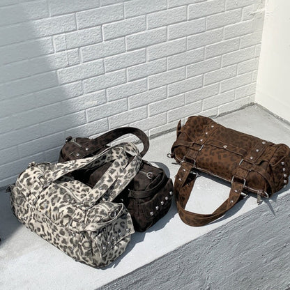 Sac main panthère noir cool