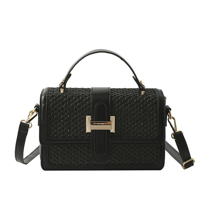 Sac crossbody tressé vue intérieure