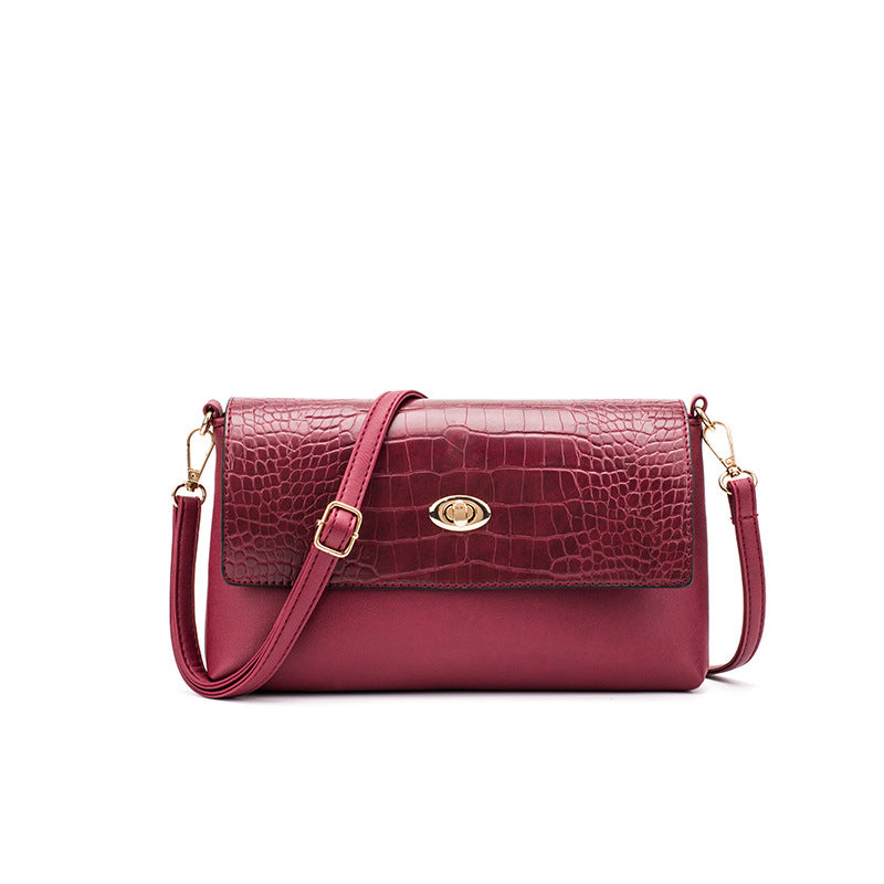 Pochette enveloppe abricot femme