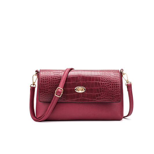 Pochette enveloppe abricot femme