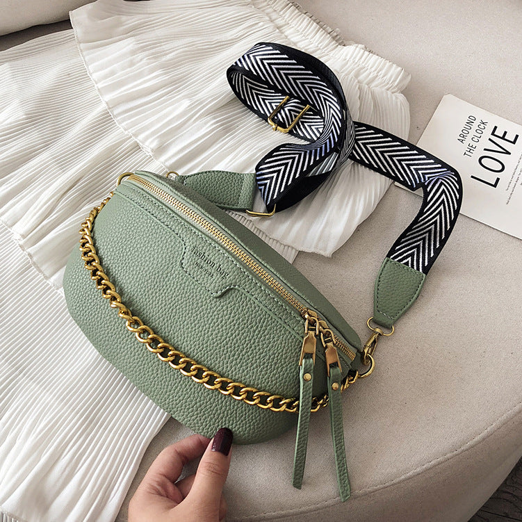 Sac banane PU rose