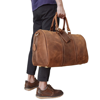 Sac fourre-tout cuir vue profil