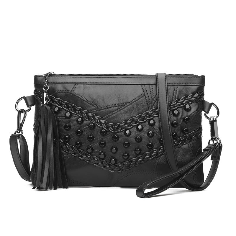 Eda Rivets sac noir rivets casual