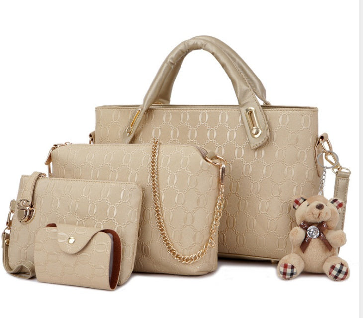 Sac à Main Femme Gaufré Style Européen