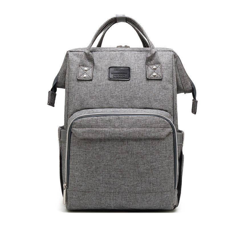 Sac maternité gris-noir