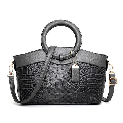 Sac à Main Femme Luxe Cuir Effet Croco