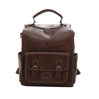 Fermeture éclair fermoir double sécurité sac dos coréen femme protection contenu