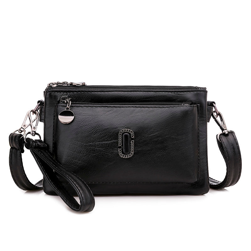Sac bandoulière PU marron