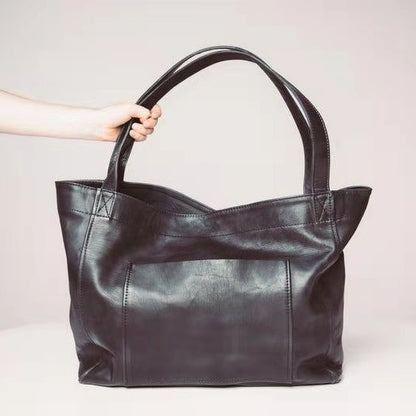 Blanche tote vert forêt gris