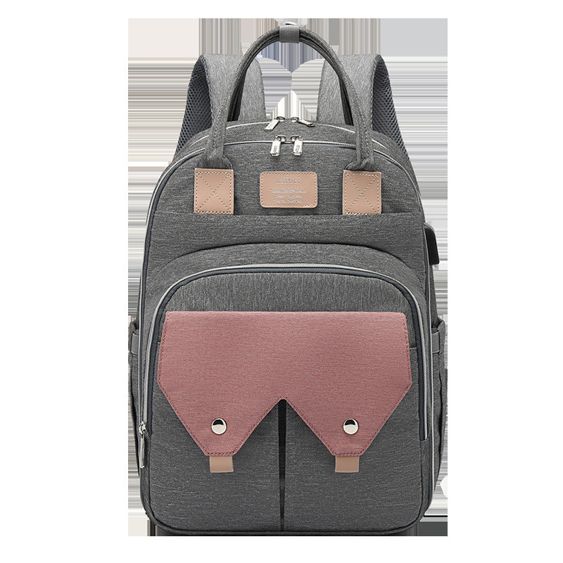 Sac maternité rose 5 coloris