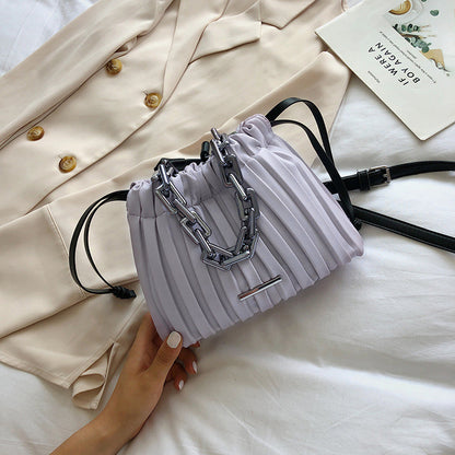 Sac seau plissé 6 coloris vue face
