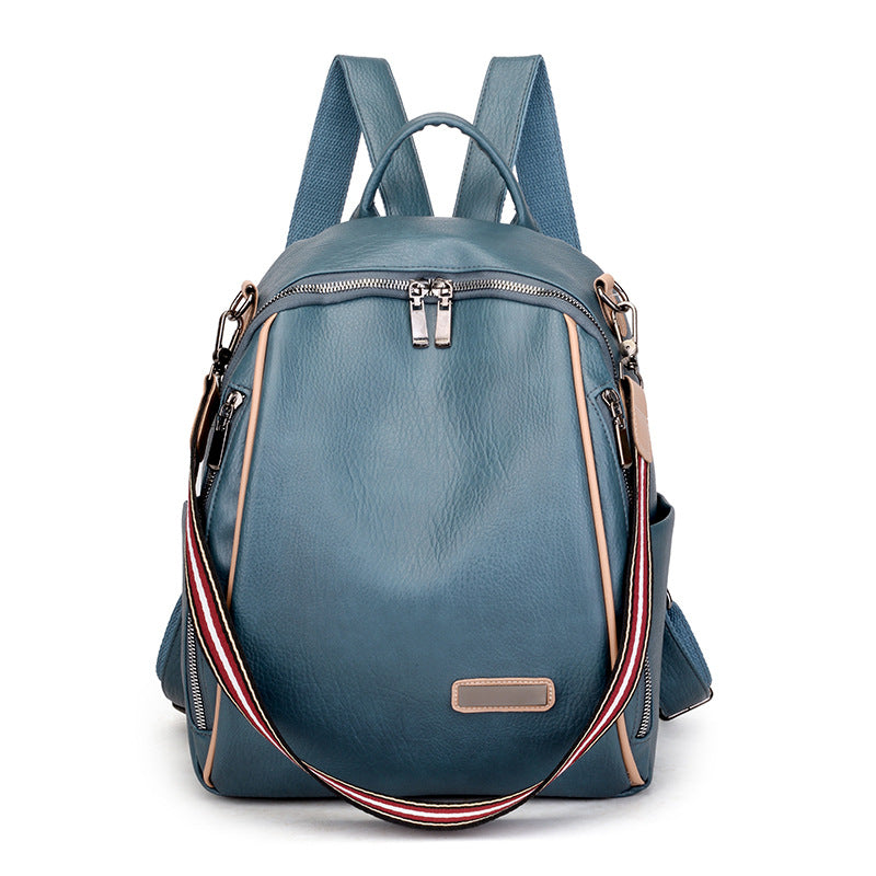 Petit sac à dos femme PU noir