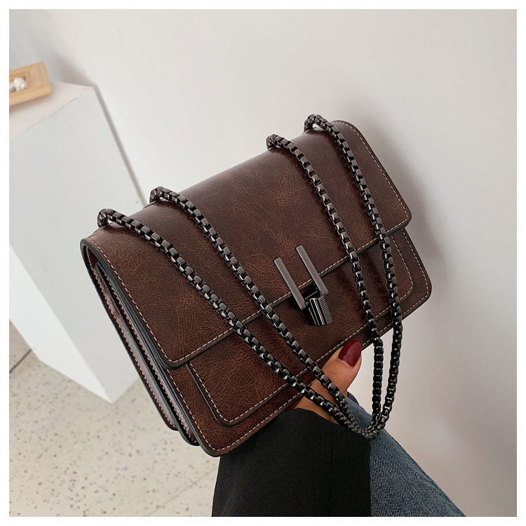Sac carré rétro noir wild