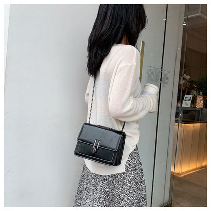 Sac carré vert audacieux