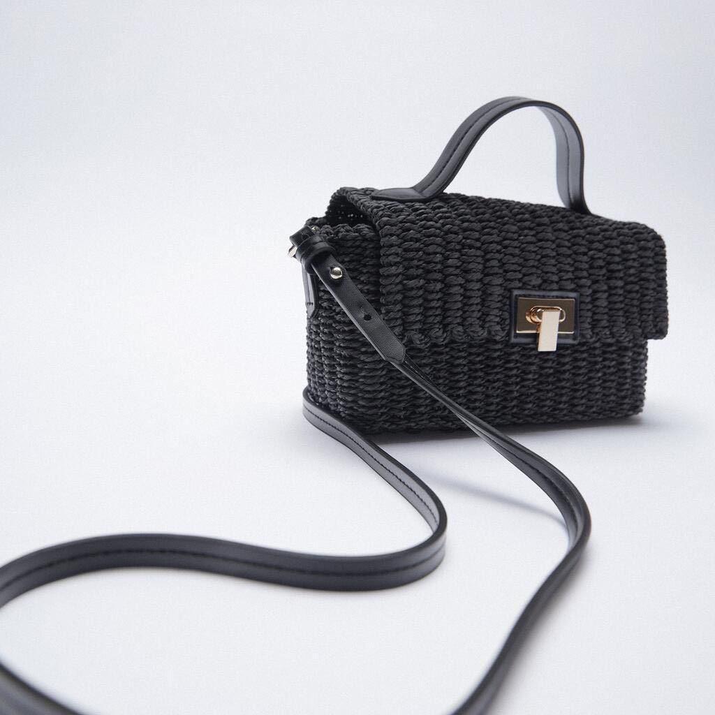 Sac paille business vue intérieure