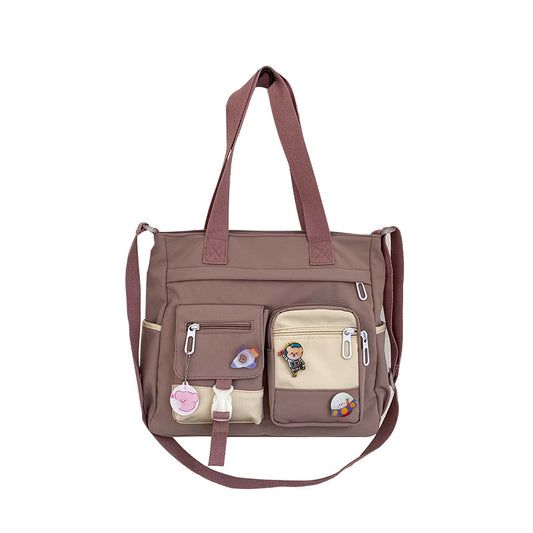Sac nylon étudiant noir