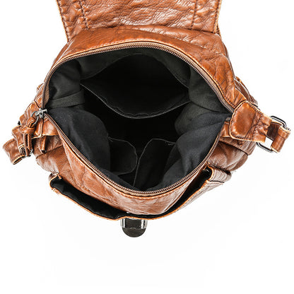 Petit sac carré vue intérieure zip