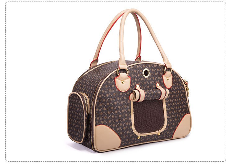 Sac de transport animal marron grande taille