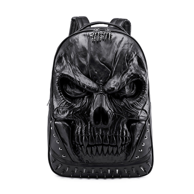 Sac main embosse 3D noir