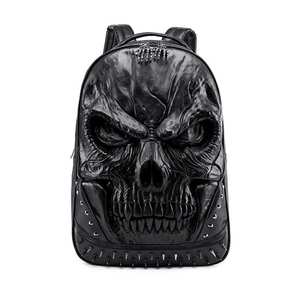 Sac main embosse 3D noir