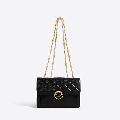 Sac épaule noir urbain minimaliste