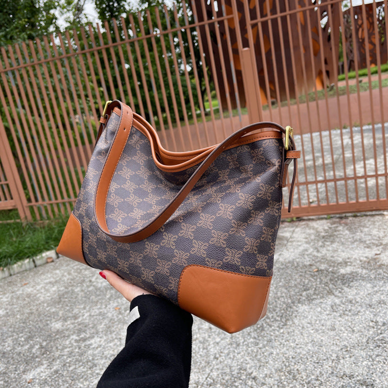 Sac messenger rétro vue intérieure