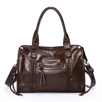 Sabine détail topstitching PU