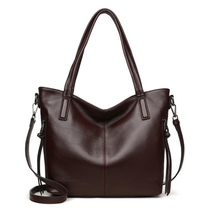 Tote bag crossbody noir grande capacité