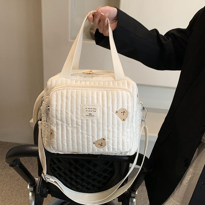 sac à langer 2026 femme blanc grande capacité tote bag maman 