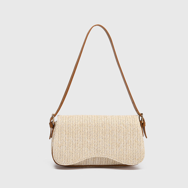 Sac paille été vue face