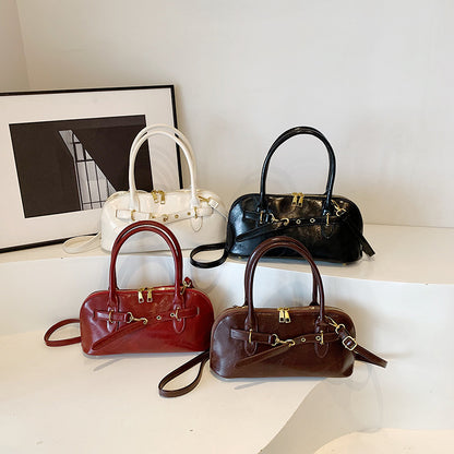 Sac portable rétro marron