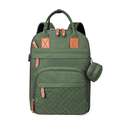 Sac poussette USB vue face