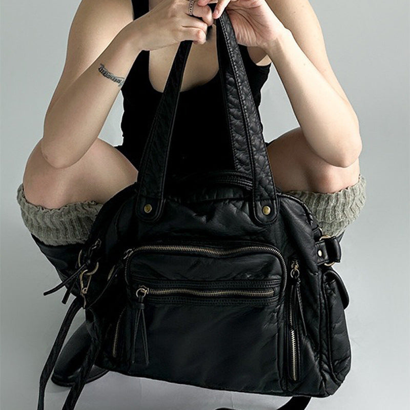 Romy messenger café coutures stitching