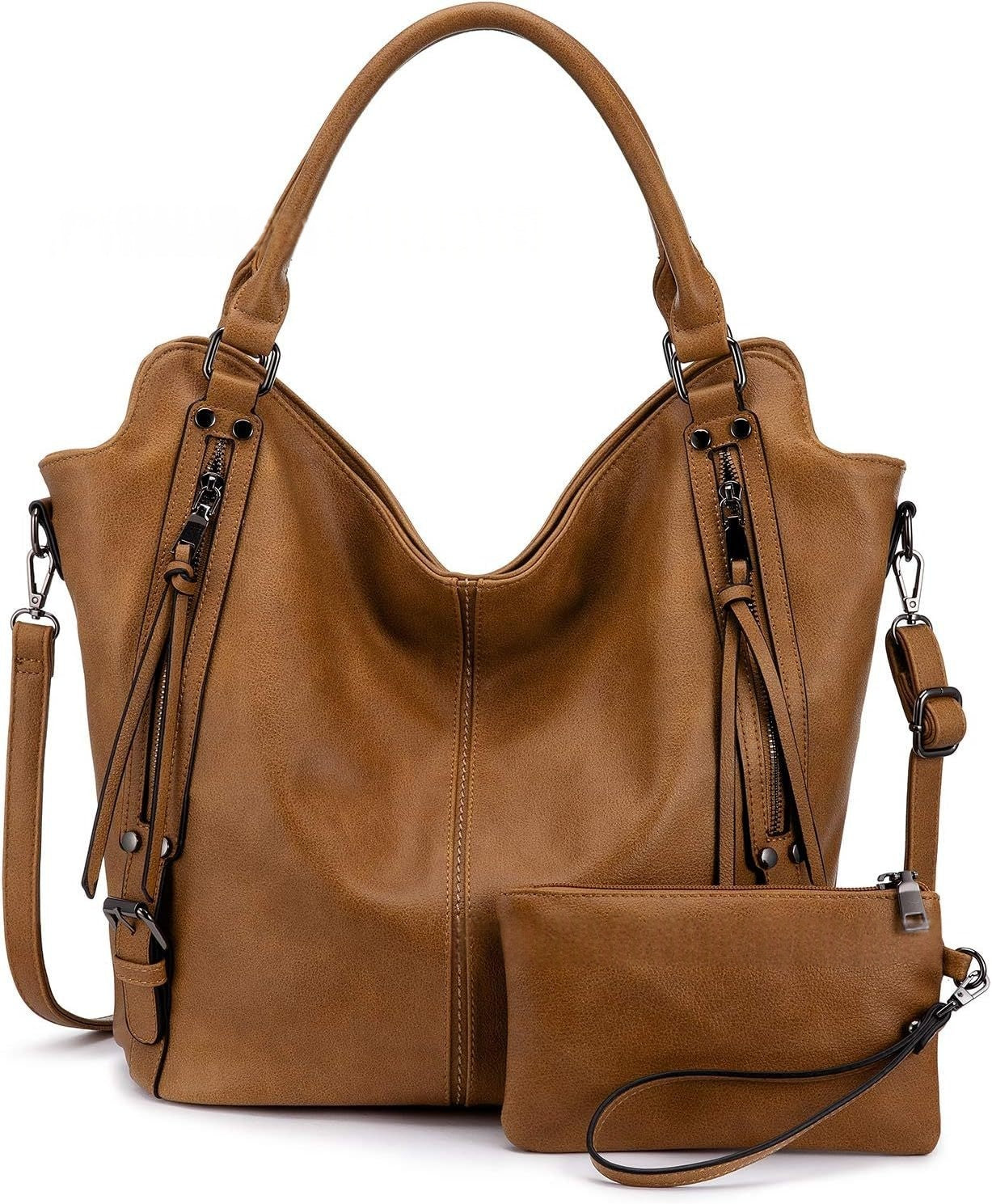 Tote bag souple cuir noir