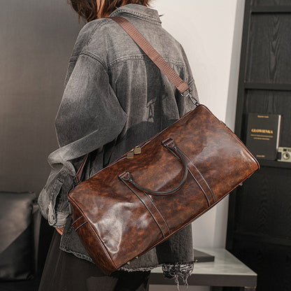Intérieur sac tote homme avec doublure polyester résistante, grande capacité 55L