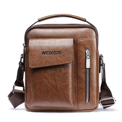 Sac main PU noir vertical Hannelore Vogalia Paris